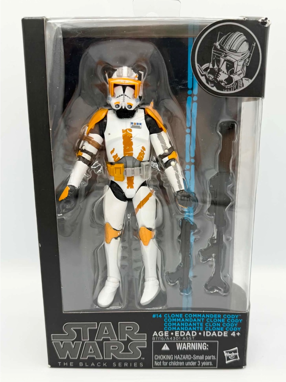 Clone Commander Cody Star Wars Black Series #14 Hasbro 2014 BNIB